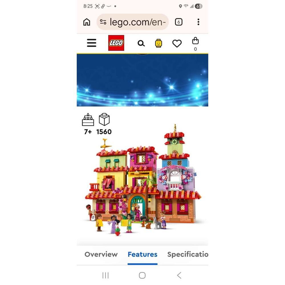 🆕 LEGO Disney Encanto The Magical Madrigal House 43245 – 1560 Pieces –OPEN BOX - Picture 3 of 7